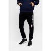 Men Champion Track Pants | Champion Mens Script Cuff Pants Black