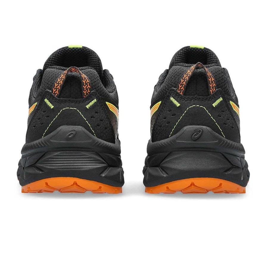 Kids Asics Trail | Asics Gel Venture 9 Gs Kids Trail Running Shoes Black/Orange