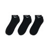 Men Nike Socks | Nike Unisex Cushion Low Cut 3 Pack Socks Black