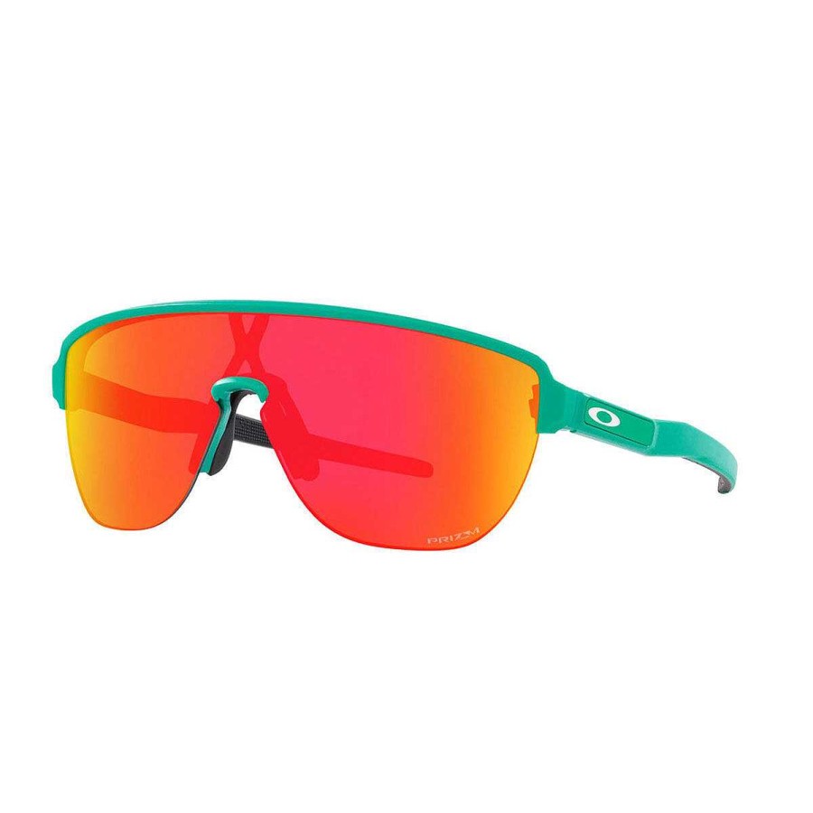 Men Oakley Sunglasses | Oakley Corridor Sunglasses - Matte Celeste With Prizm Ruby