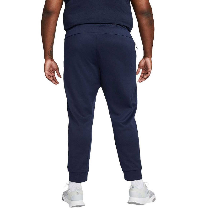 Men Nike Track Pants | Nike Mens Therma-Fit Tapered Training Pants Navy