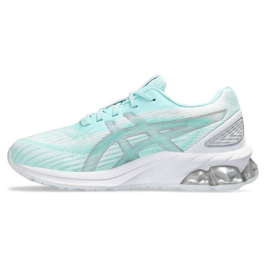 Kids Asics Boys Shoes | Asics Gel Quantum 180 7 Gs Kids Casual Shoes White/Aqua