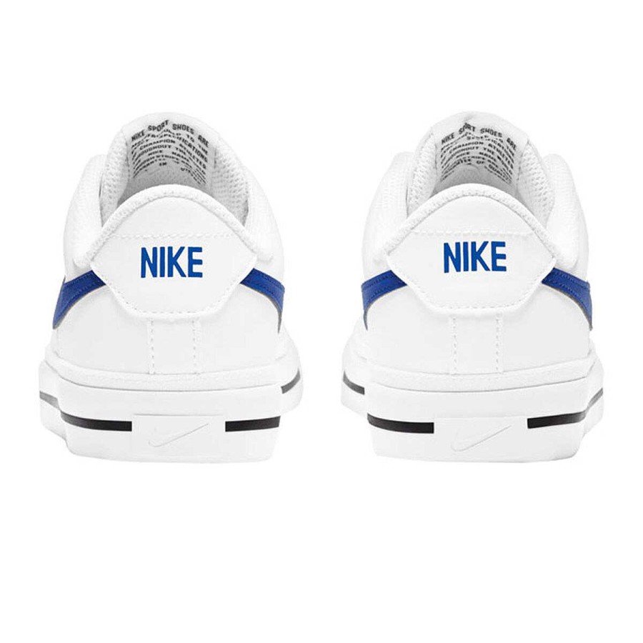 Kids Nike Girls Shoes | Nike Court Legacy Gs Kids Casual Shoes White/Blue