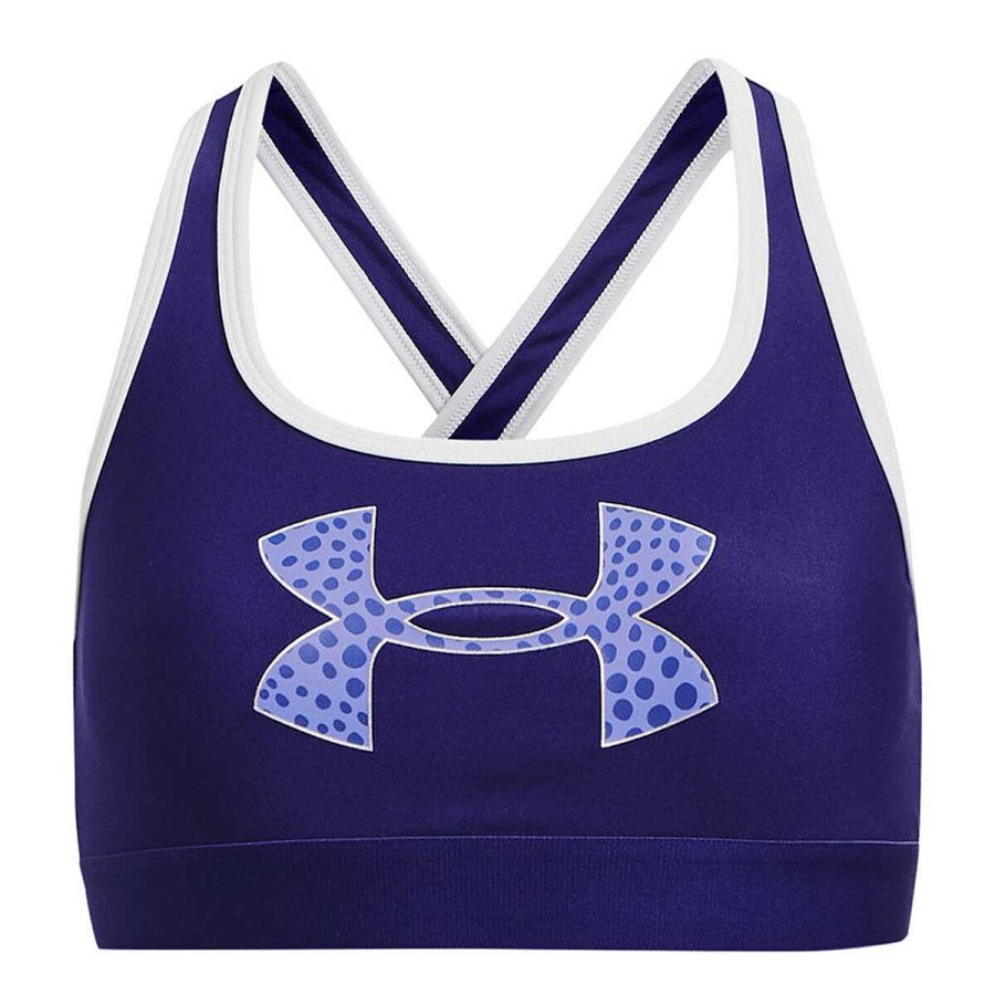 Kids Under Armour Bras & Crops | Under Armour Girls Crossback Graphic Bra Blue