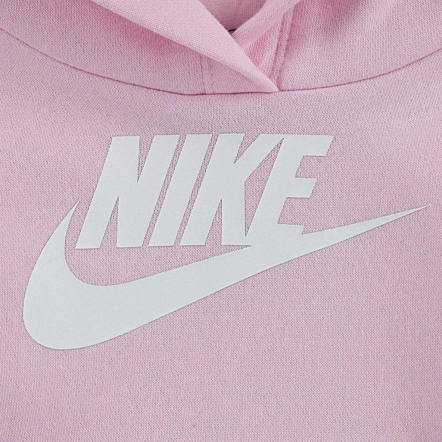 Kids Nike Hoodies & Sweatshirts | Nike Girls Club Fleece Hoodie Pink