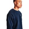 Men Under Armour Jackets | Under Armour Mens Rival Cotton Sweatshirt Navy