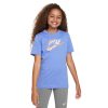 Kids Nike Activewear | Nike Kids Sportswear Club Seasonal Camo Tee Blue