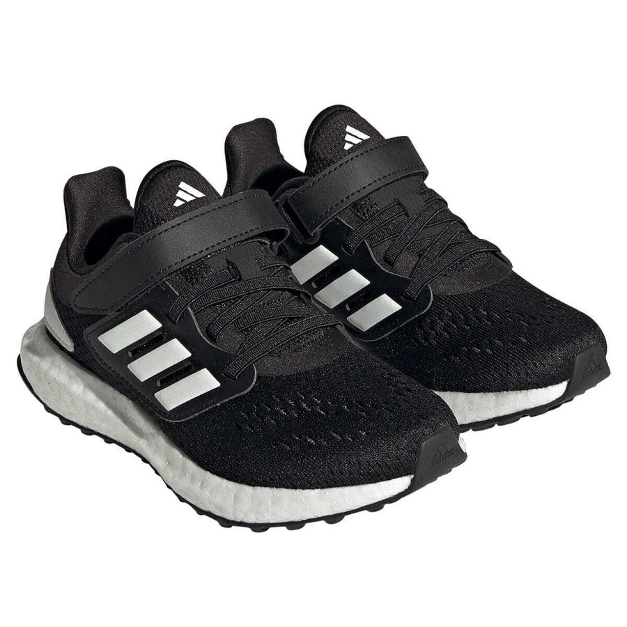 Kids adidas Boys Shoes | Adidas Pureboost 22 Ps Kids Running Shoes Black/White