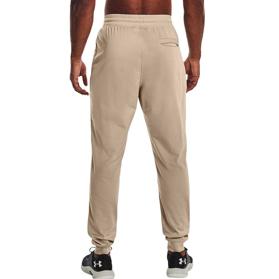 Men Under Armour Track Pants | Under Armour Mens Sportstyle Tricot Track Pants Beige