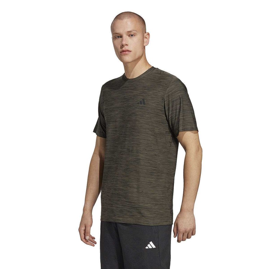 Men adidas Training | Adidas Mens Train Essentials Comfort Training Tee Green