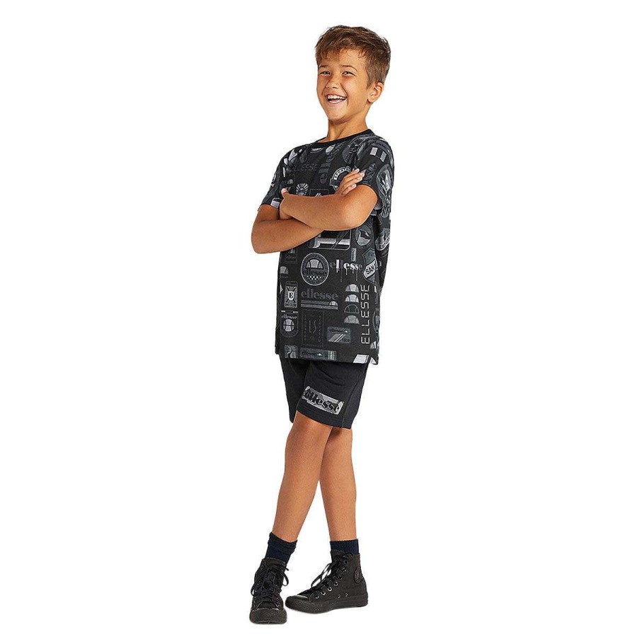 Kids Ellesse Tees & Tops | Ellesse Boys Totona Tee Black