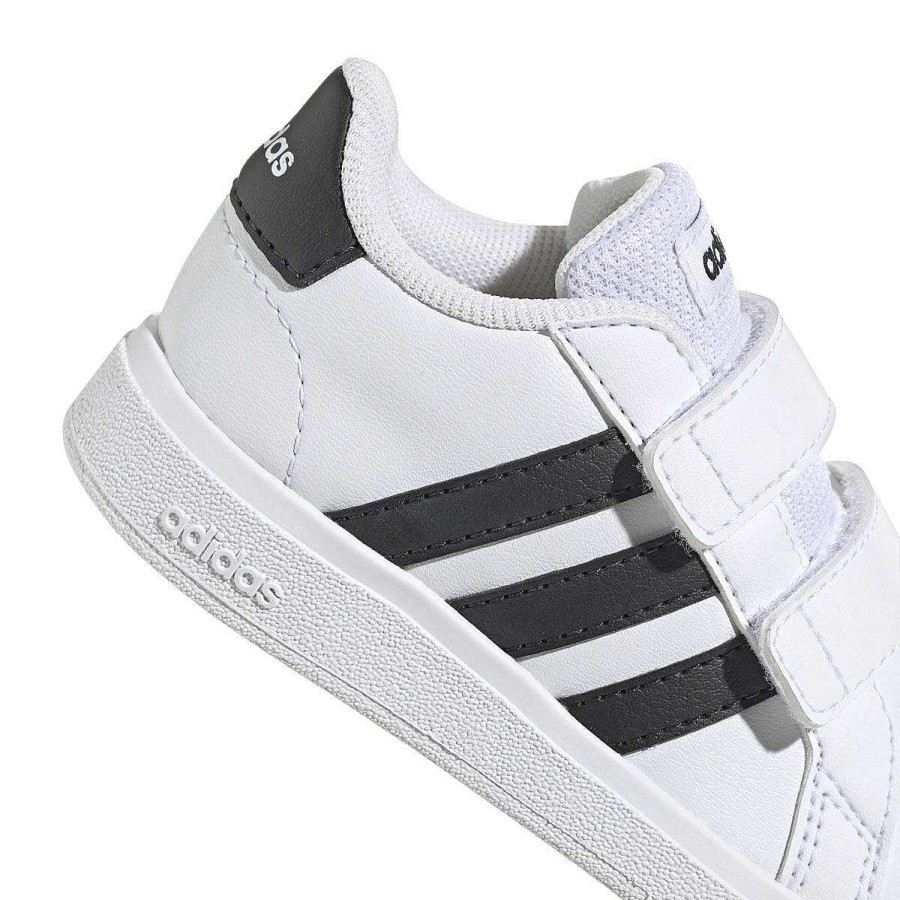 Kids adidas Toddlers Shoes | Adidas Grand Court 2.0 Toddlers Shoes White/Black