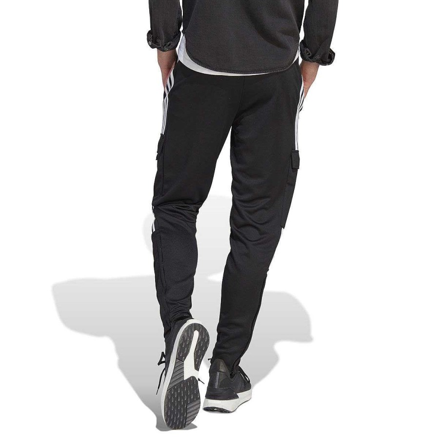 Men adidas Track Pants | Adidas Mens Tiro Cargo Tracksuit Pants Black/White