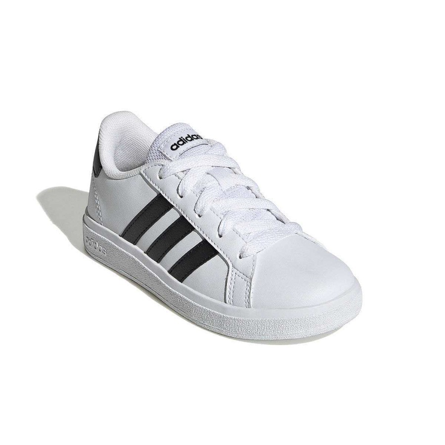 Kids adidas Boys Shoes | Adidas Grand Court 2.0 Kids Casual Shoes White/Black