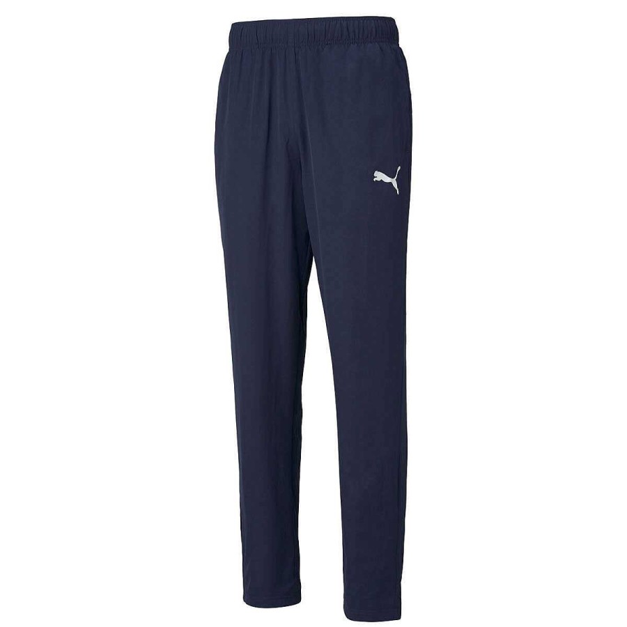 Men PUMA Track Pants | Puma Mens Active Woven Pants Navy