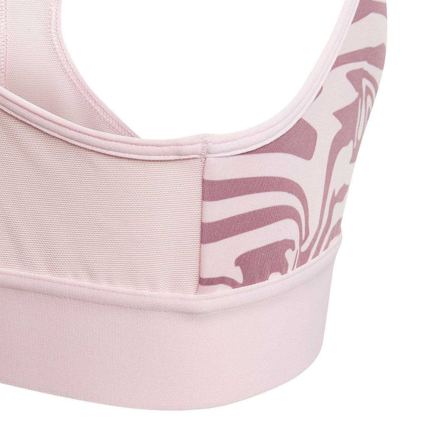 Kids adidas Bras & Crops | Adidas Girls Aeroready Power Sports Bra Pink