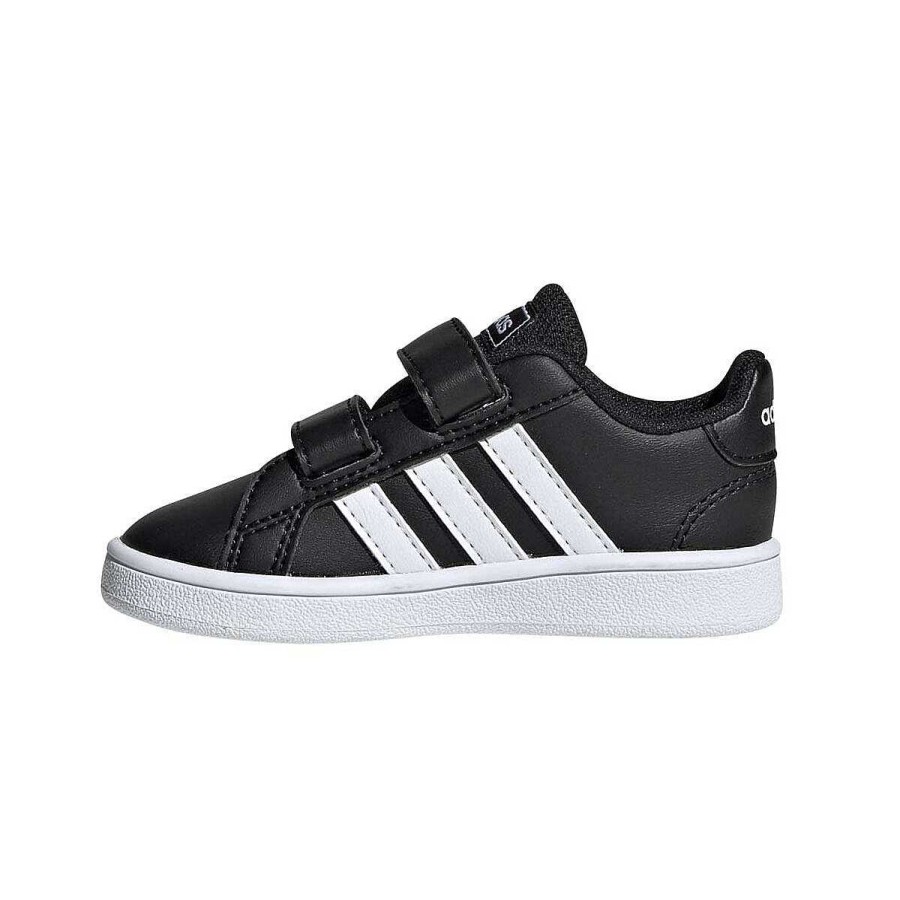 Kids adidas Toddlers Shoes | Adidas Grand Court Toddler Shoes Black / White