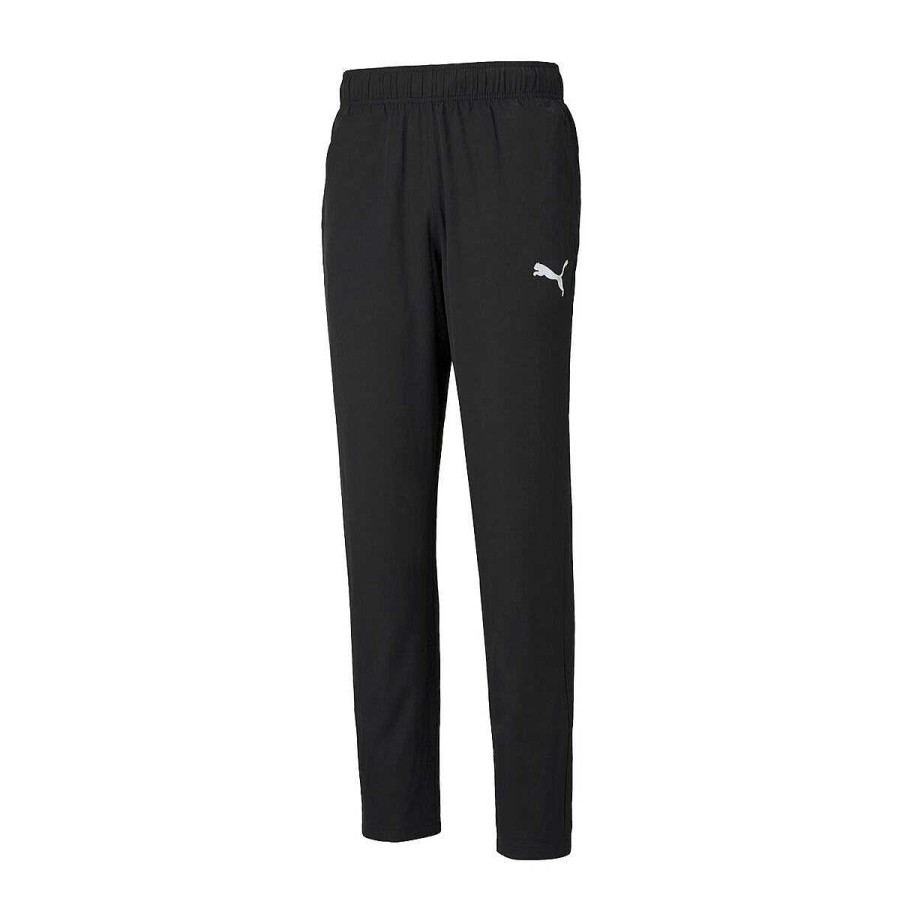 Men PUMA Track Pants | Puma Mens Active Woven Pants Black