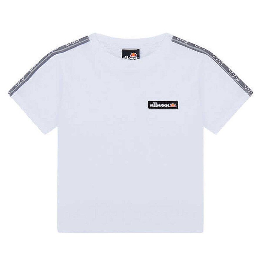 Kids Ellesse Tees & Tops | Ellesse Girls Credell Crop Tee White