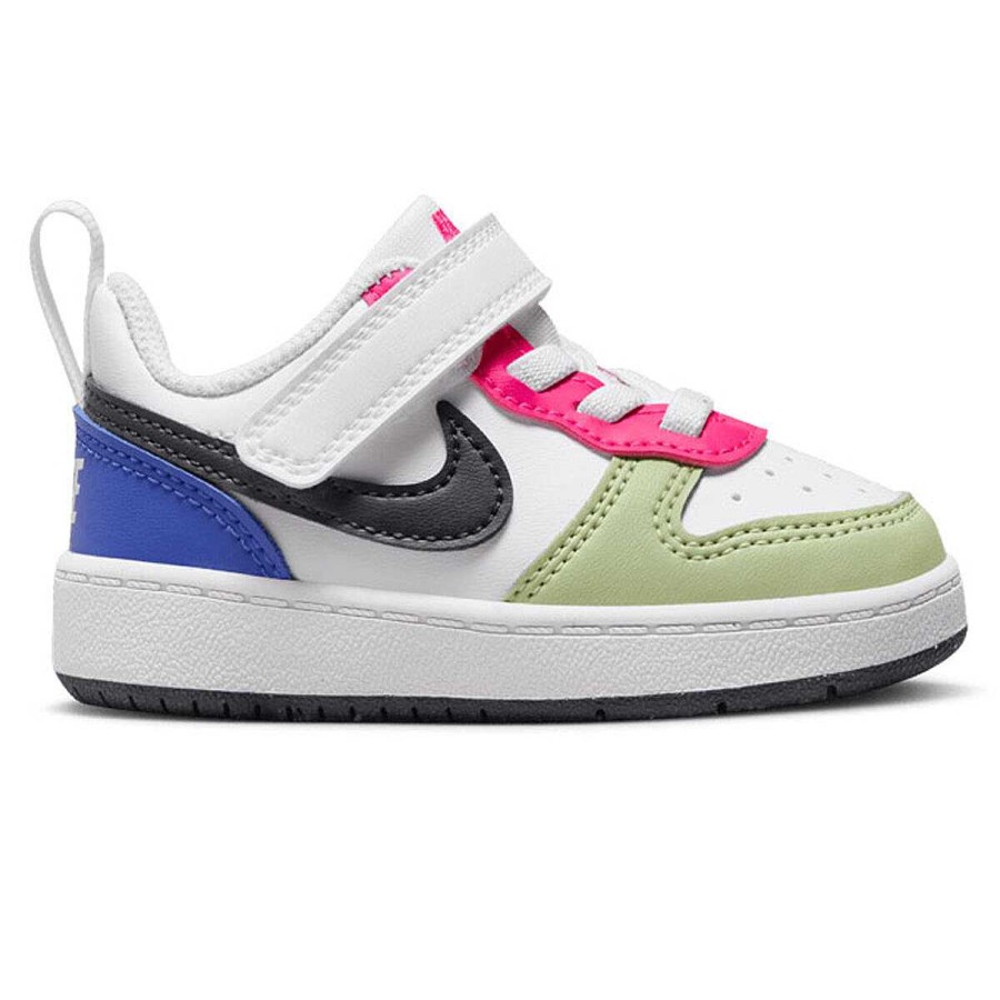 Kids Nike Casual | Nike Court Borough Low Recraft Toddlers Shoes White/Pink