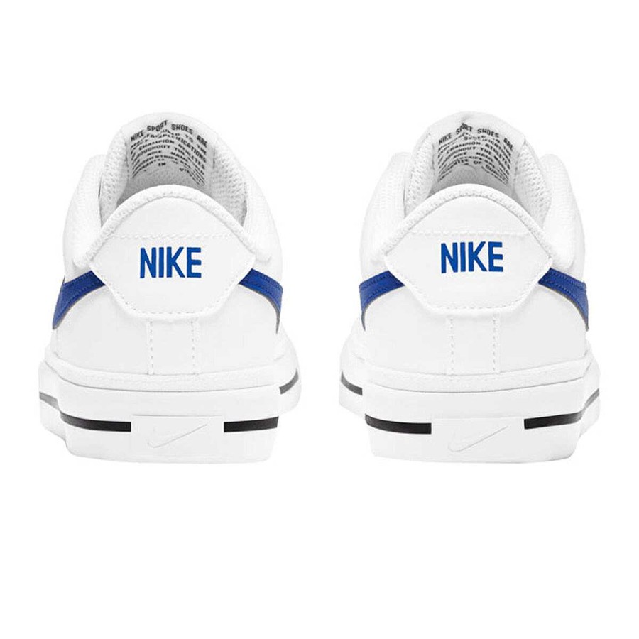 Kids Nike Casual | Nike Court Legacy Gs Kids Casual Shoes White/Blue