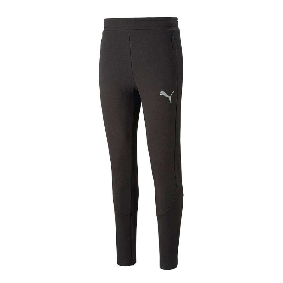 Men PUMA Track Pants | Puma Mens Evostripe Pants Black