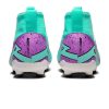 Kids Nike Football Boots | Nike Zoom Mercurial Superfly 9 Academy Kids Football Boots Turquiose/Pink