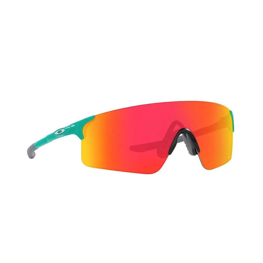 Men Oakley Sunglasses | Oakley Evzero Blades Sunglasses - Matte Celeste With Prizm Ruby