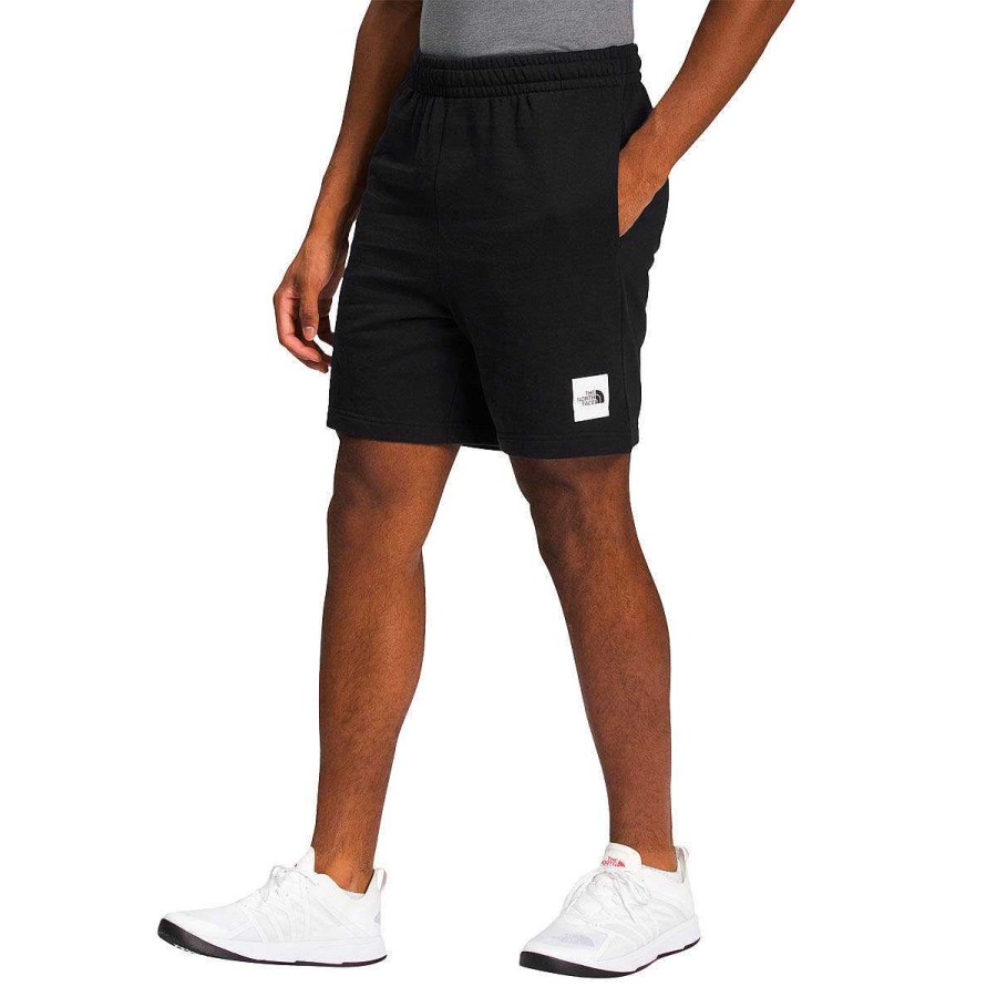 Men The North Face Track Pants | The North Face Mens Box Nse Shorts Black