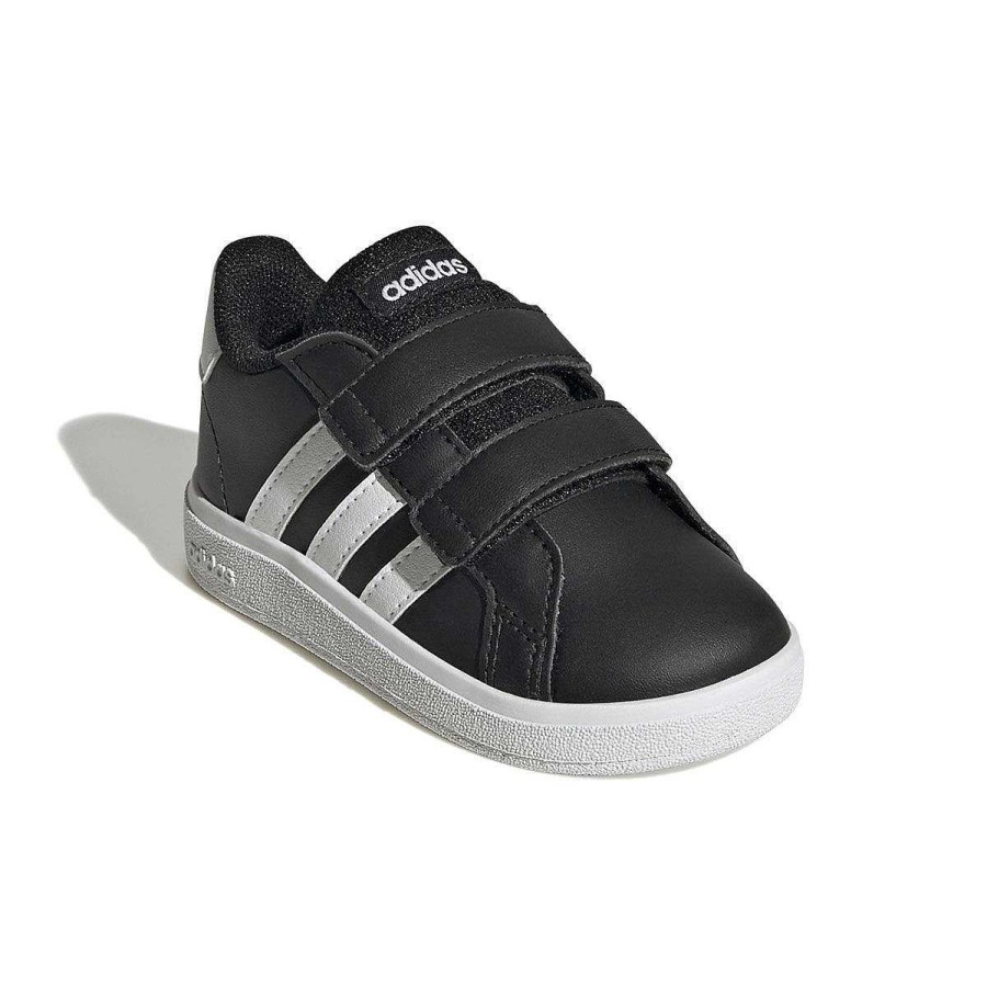 Kids adidas Sneakers | Adidas Grand Court 2.0 Toddlers Shoes Black/White