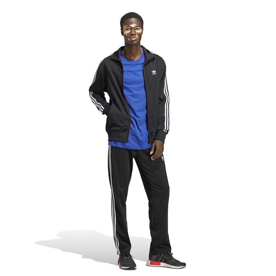 Men adidas Originals Jackets | Adidas Originals Mens Adicolor Classics Firebird Track Jacket Black