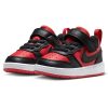 Kids Nike Boys Shoes | Nike Court Borough Low Recraft Toddlers Shoes Red/Black