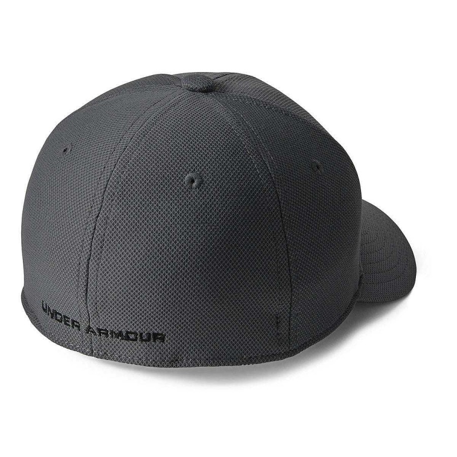 Kids Under Armour Caps | Under Armour Boys Blitzing 3.0 Cap Grey/Black