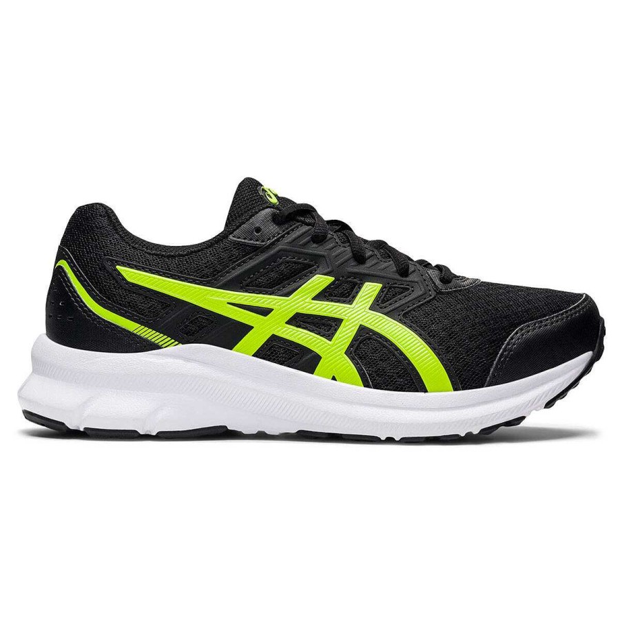 Kids Asics Running | Asics Jolt 3 Gs Kids Running Shoes Black/Green