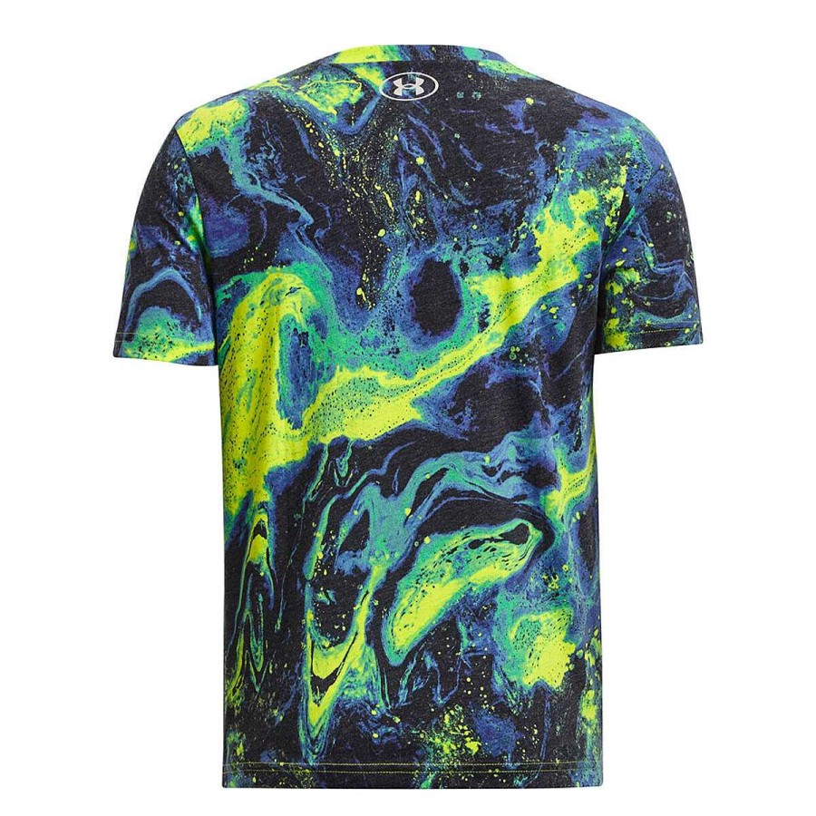 Kids Under Armour Tees & Tops | Under Armour Boys Project Rock Marble Tee Print