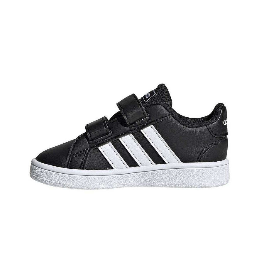 Kids adidas Sneakers | Adidas Grand Court Toddler Shoes Black / White