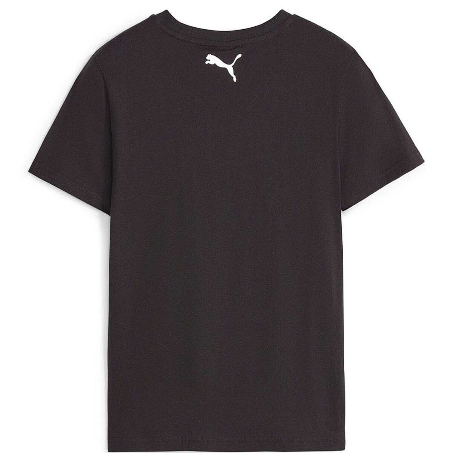 Kids PUMA Activewear | Puma Youth Basketball Graphic Tee Black