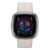 Men Fitbit Watches And Trackers | Fitbit Sense 2 Advanced Health & Fitness Watch - Lunar White/Platinum