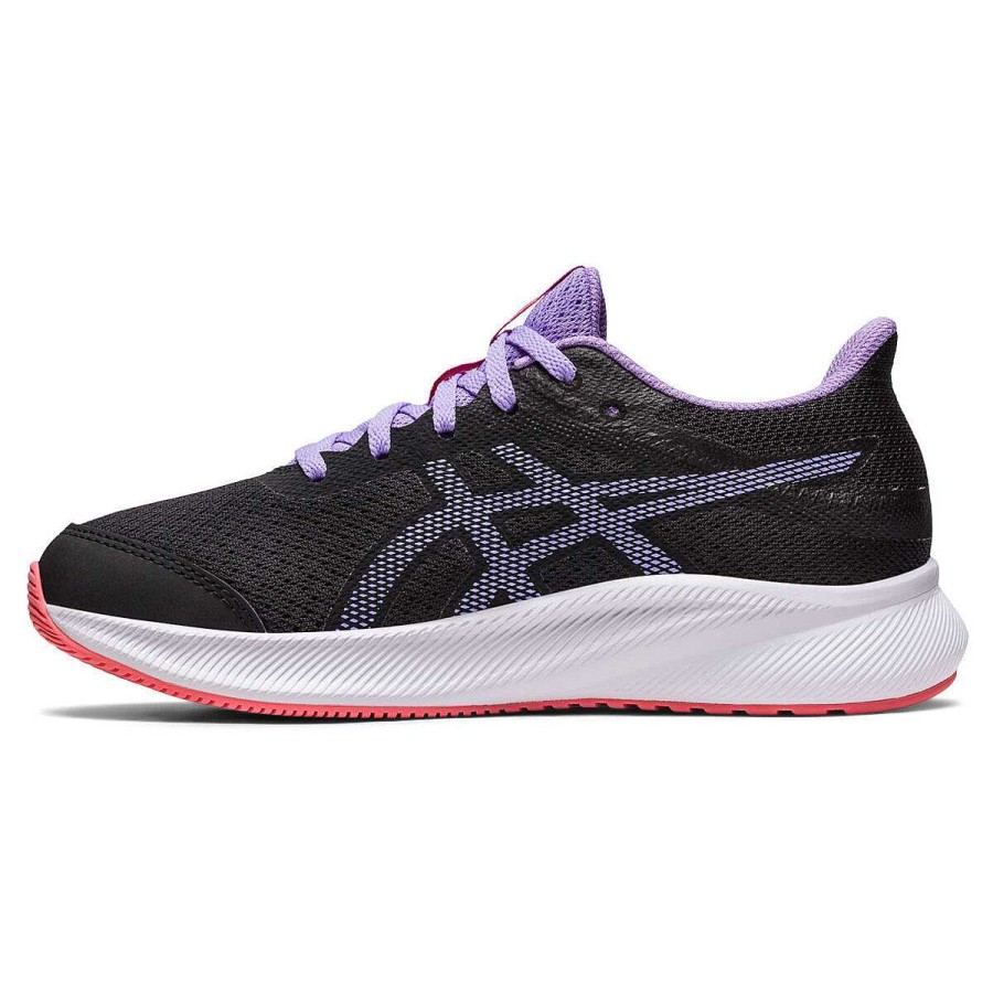 Kids Asics Training | Asics Patriot 13 Gs Kids Running Shoes Black/Purple