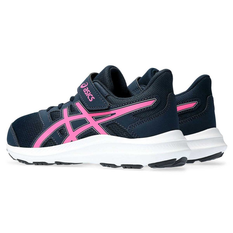 Kids Asics Sneakers | Asics Jolt 4 Ps Kids Running Shoes Navy/Pink