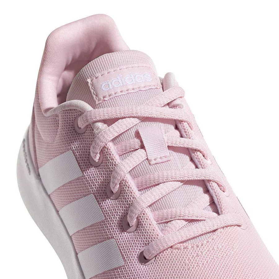 Kids adidas Casual | Adidas Lite Racer Cln 2.0 Gs Kids Casual Shoes Us 7 Pink/White