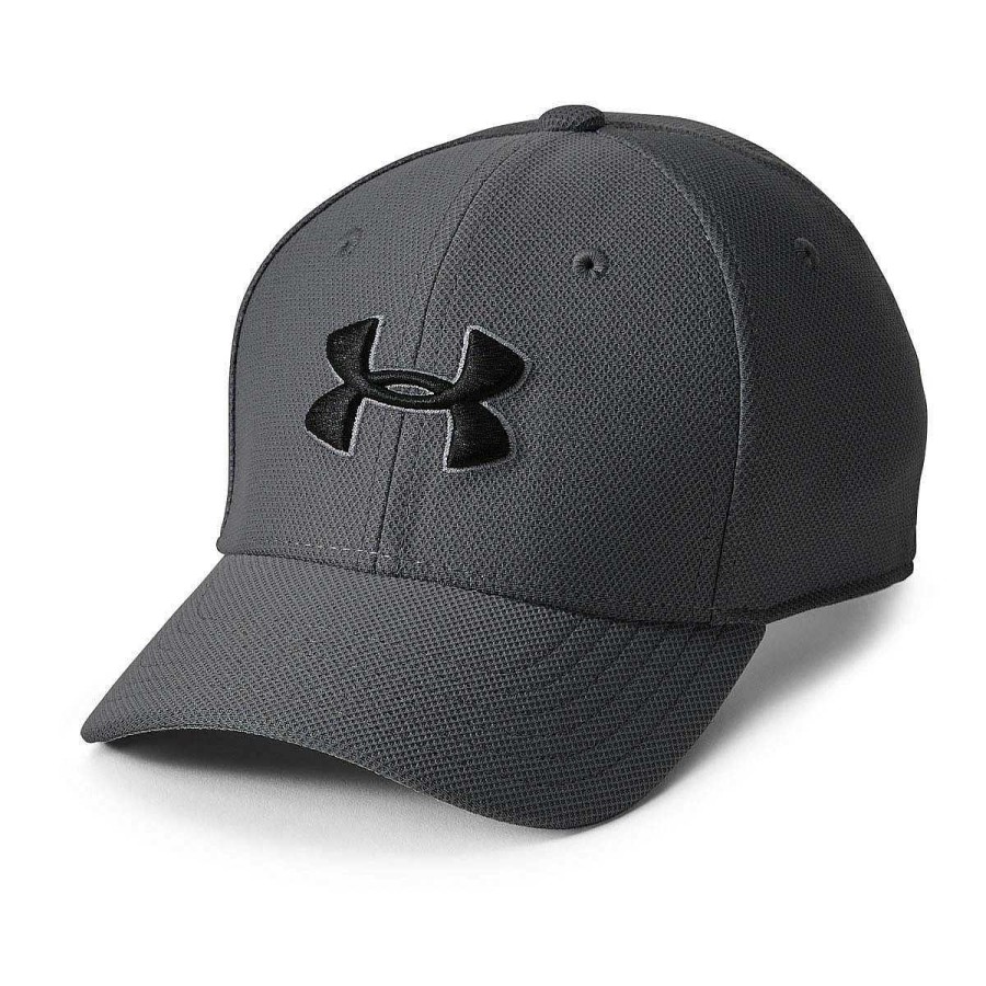 Kids Under Armour Caps | Under Armour Boys Blitzing 3.0 Cap Grey/Black