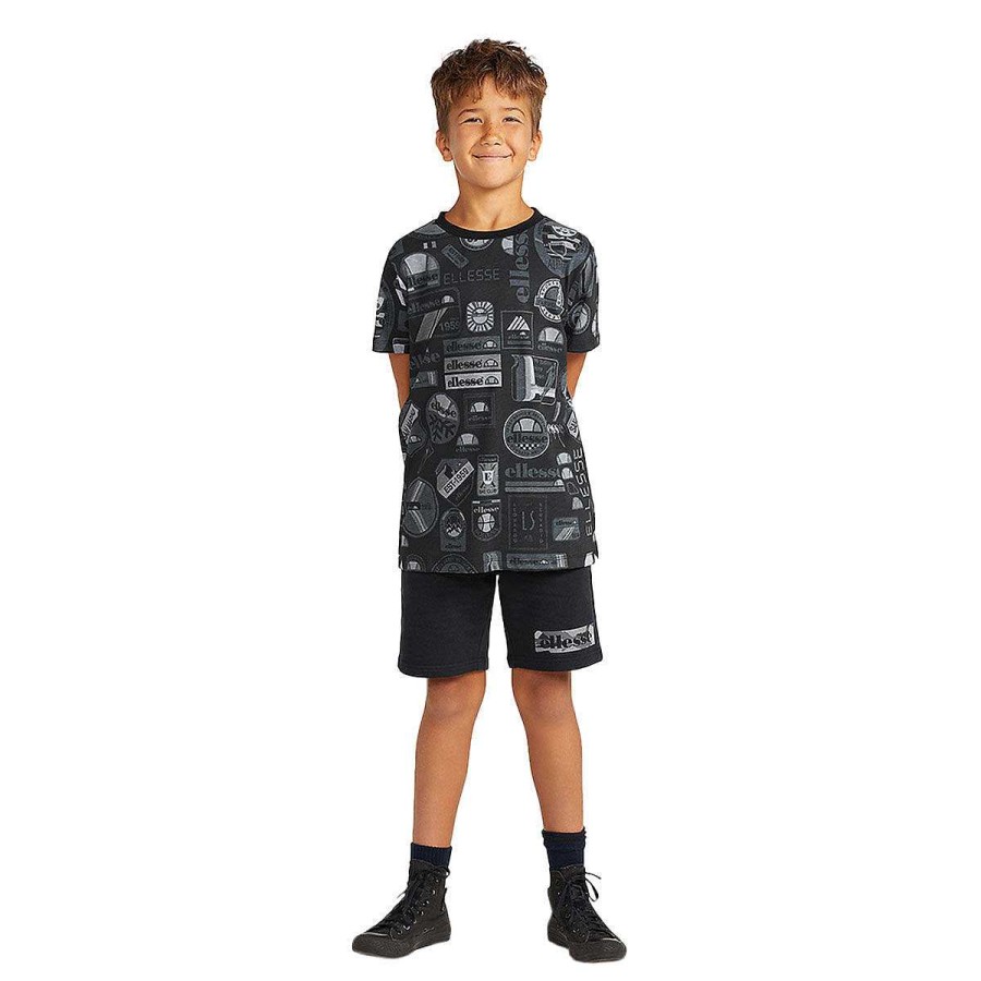 Kids Ellesse Tees & Tops | Ellesse Boys Totona Tee Black