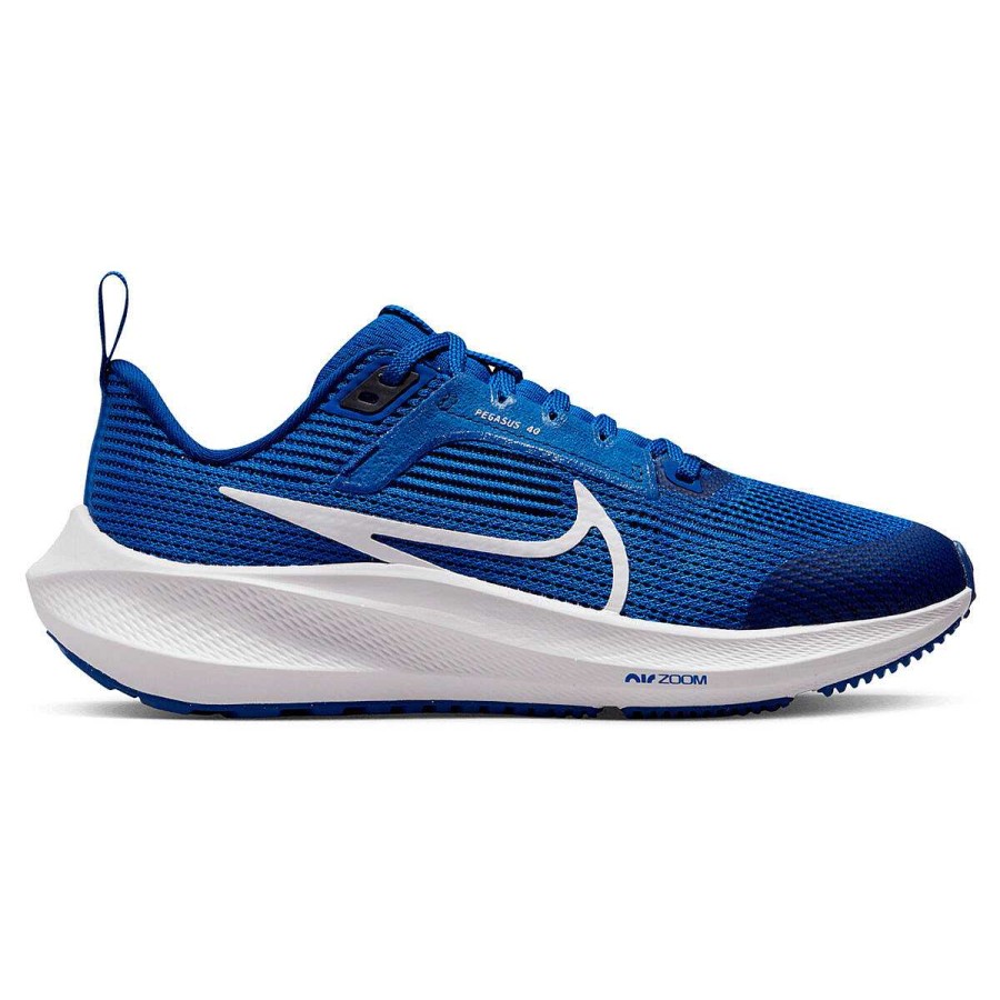 Kids Nike Running | Nike Air Zoom Pegasus 40 Kids Running Shoes Blue