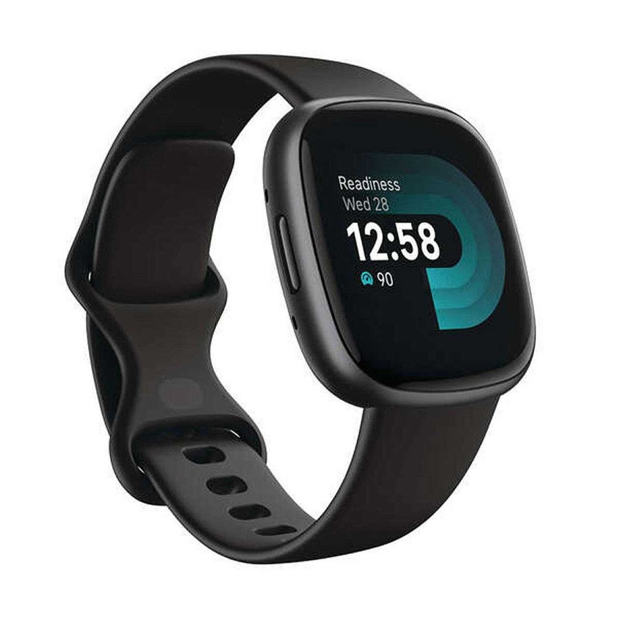 Men Fitbit Watches And Trackers | Fitbit Versa 4 Elevated Fitness Watch - Graphite