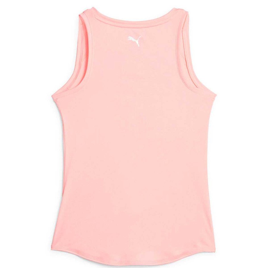 Kids PUMA Activewear | Puma Girls Fit Layered Tank Pink