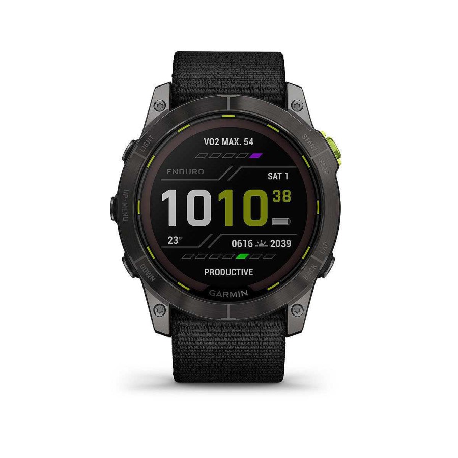 Men Garmin Watches And Trackers | Garmin Enduro 2 Smartwatch - Sapphire Carbon Gray Dlc