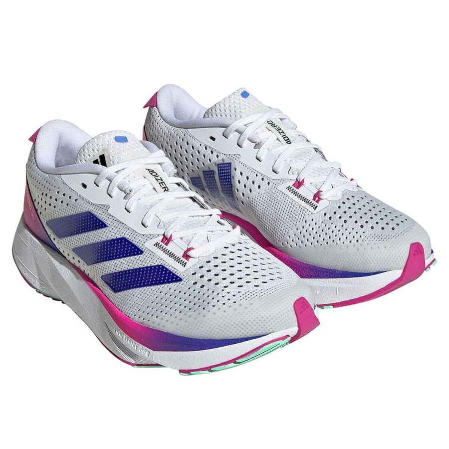 Kids adidas Running | Adidas Adizero Sl Gs Kids Running Shoes White/Blue