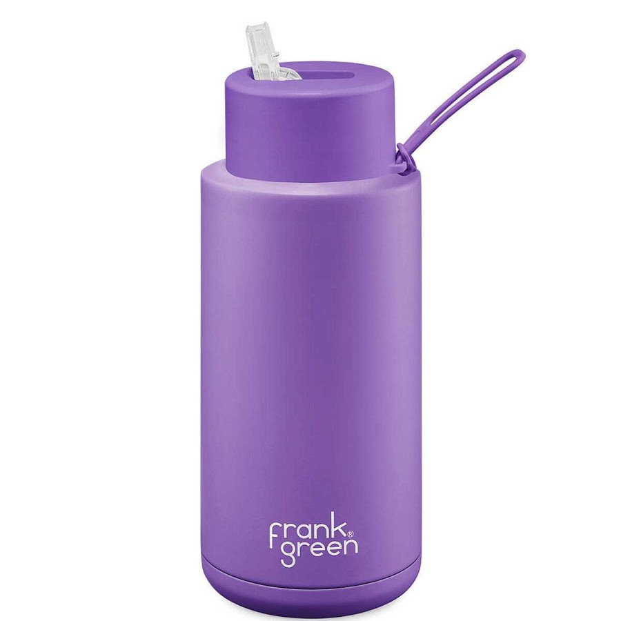 Kids FRANK GREEN Water Bottles | Frank Green Reusable 1L Water Bottle - Cosmic Purple