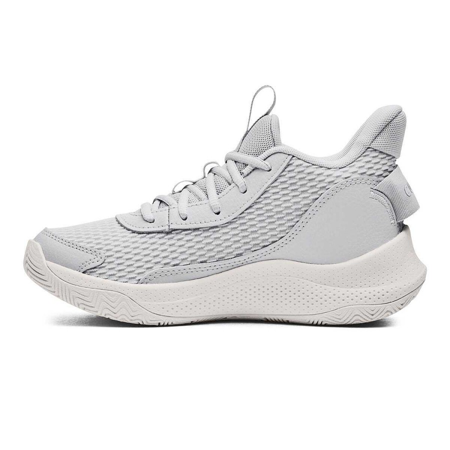 Kids Under Armour Basketball | Under Armour Curry 3Z7 Gs Basketball Shoes Grey